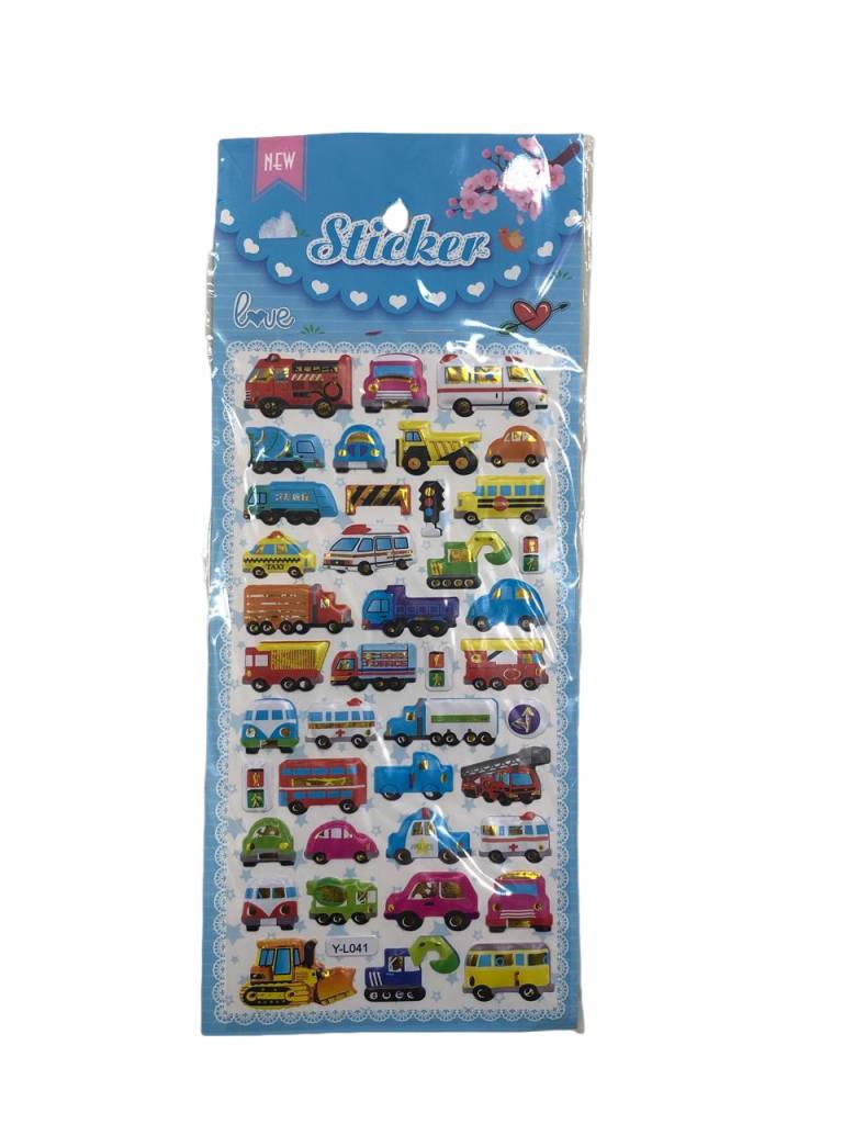 ADESIVO STICKER RELEVO